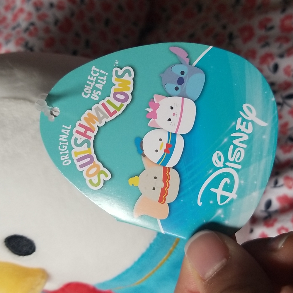 Brand new Squishmallows Disney Donald Duck Pillow 8” - Picture 4 of 9